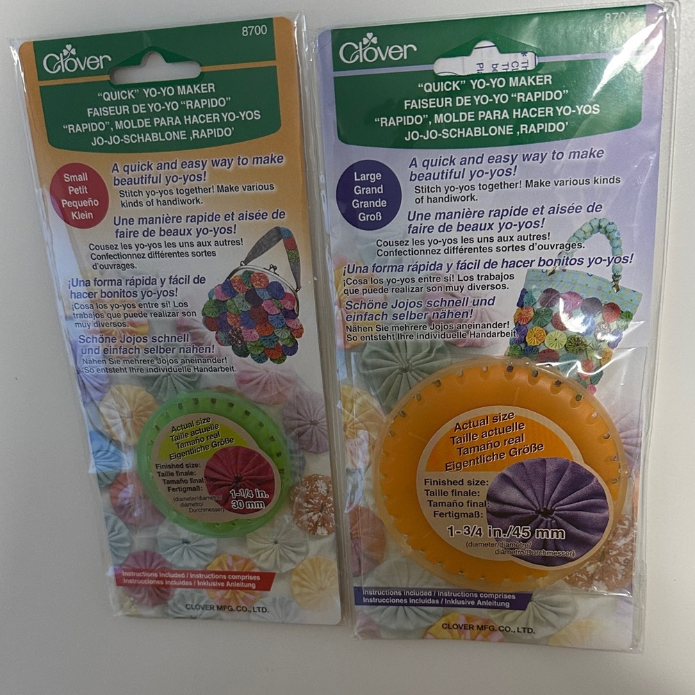 Clover "Quick" Yo-Yo Maker Set - Small & Large